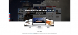 Nouveau site Web de l’entreprise E-novweb Janvier 2015